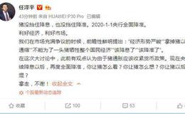任泽平股市最新相关消息：评降准：利好经济利好市场 但“你让猪怎么想？”
