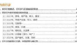 天风策略：历史上哪些春季躁动的主线能够贯穿全年？