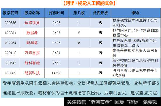 阿里+视觉人工智能概念