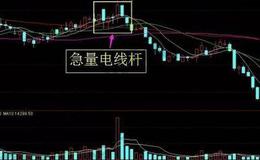 股票入门基础知识丨炒股时如何利用急量电线杆寻找卖出时机？