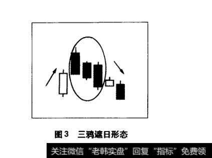 图3 三鸦遮日的形态