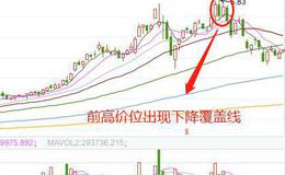 股票知识入门｜K线下降覆盖线形态的操作策略和K线下降覆盖线的案例