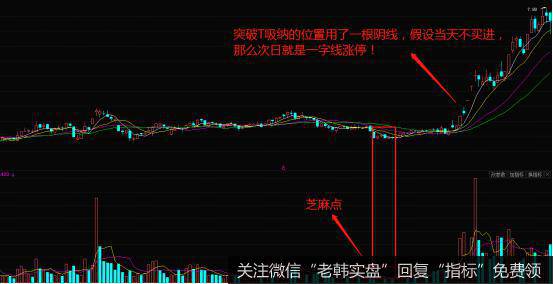 K线底部芝麻功的案例分析