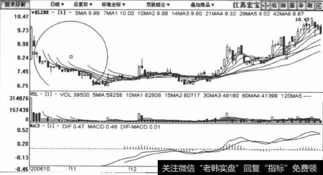 002071江苏宏宝包括2006年10月12日至2007年3月8日在内的日K线图