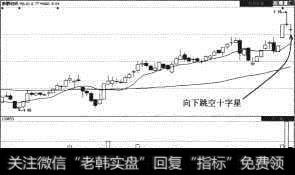 新野纺织（002087）跳空十字星