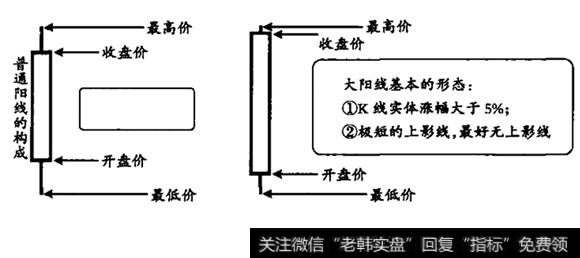 单阳K线示意图