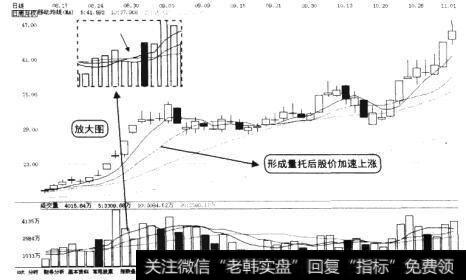 某股的日K线图