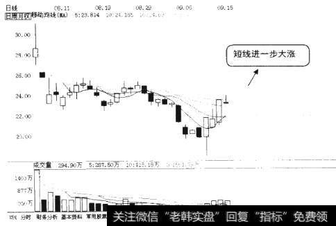 振幅排名下跌个股K线图