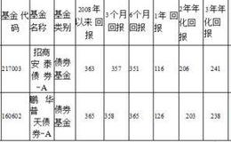 招商安泰债券投资基金   追求较高水平和稳定的当期收益