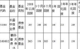 长盛中信全债指数增强型债券投资基金  契约型开放式基金