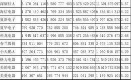 会计报表主要项目附注——存货