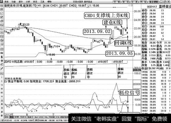 壹桥苗业（002447）持仓K线解说图