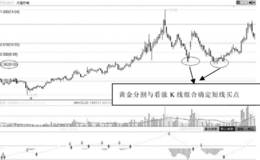 第65招：黄金分割与看涨K线组合确定短线买点